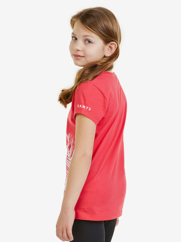 Sam 73 Stephanie Kids T-shirt Rojo