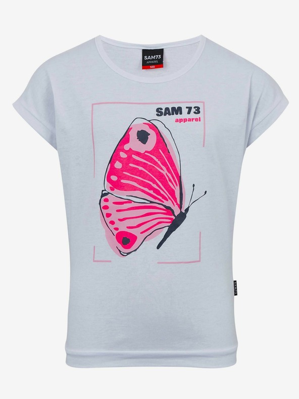 Sam 73 Averie Kids T-shirt Blanco