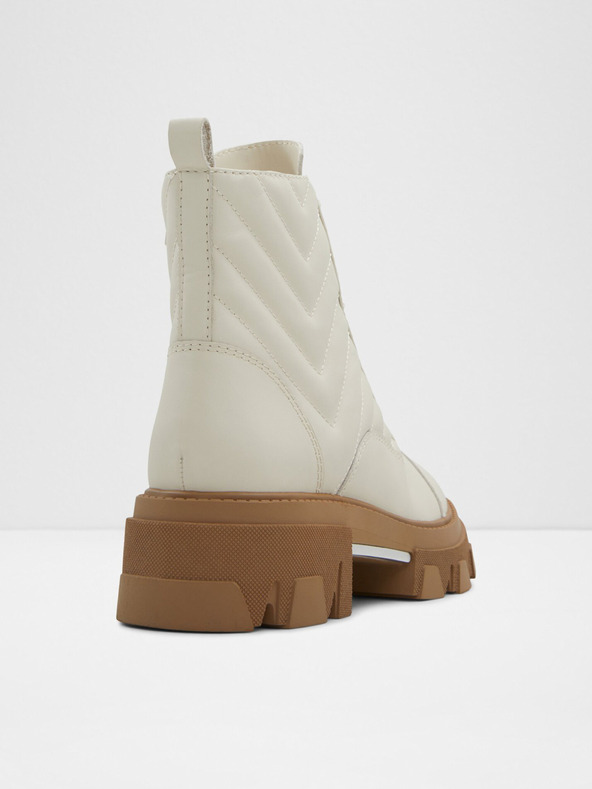 Aldo Montrose Ankle Boots Blanco