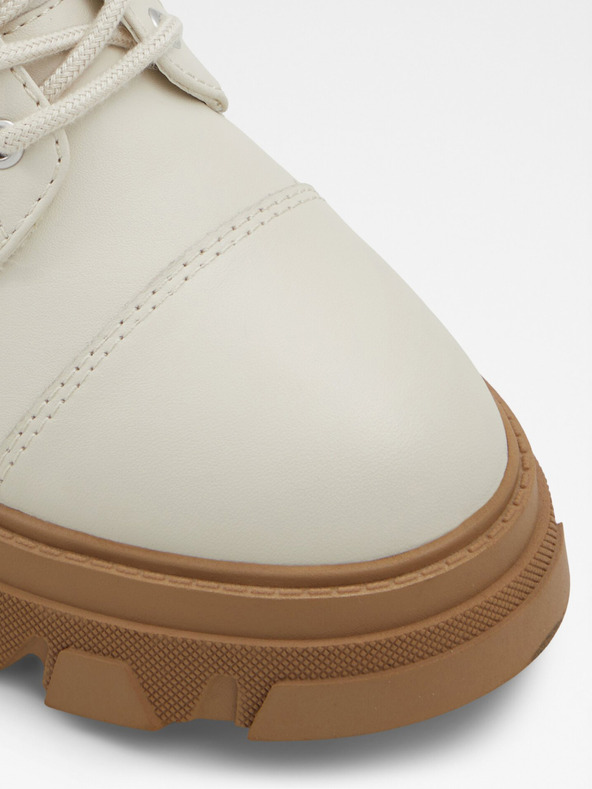 Aldo Montrose Ankle Boots Blanco