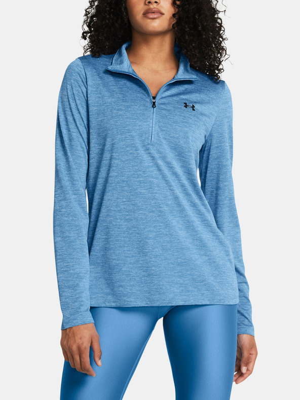 Under Armour Tech 1/2 Zip- Twist Mikina Modrá