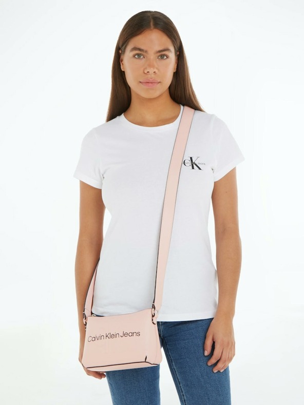 Calvin Klein Jeans Bolso Cruzado Rosa