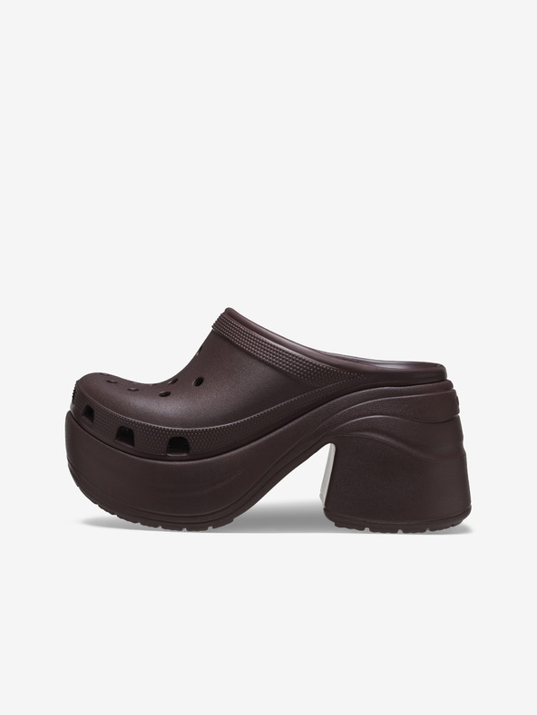 Crocs Siren Clog Pantofle Hnědá