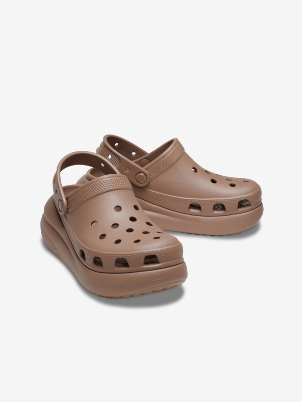 Crocs Pantofle Hnědá