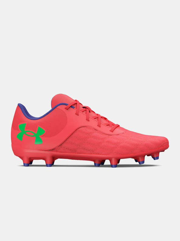 Under Armour UA Magnetico SelectJR 3.0 FG Tenisky dětské Červená