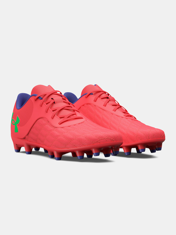 Under Armour UA Magnetico SelectJR 3.0 FG Tenisky dětské Červená