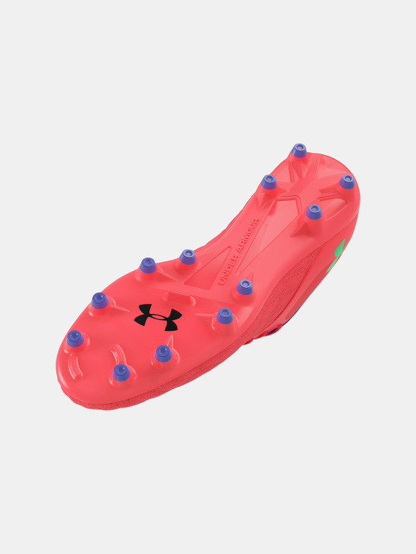 Under Armour UA Magnetico SelectJR 3.0 FG Tenisky dětské Červená