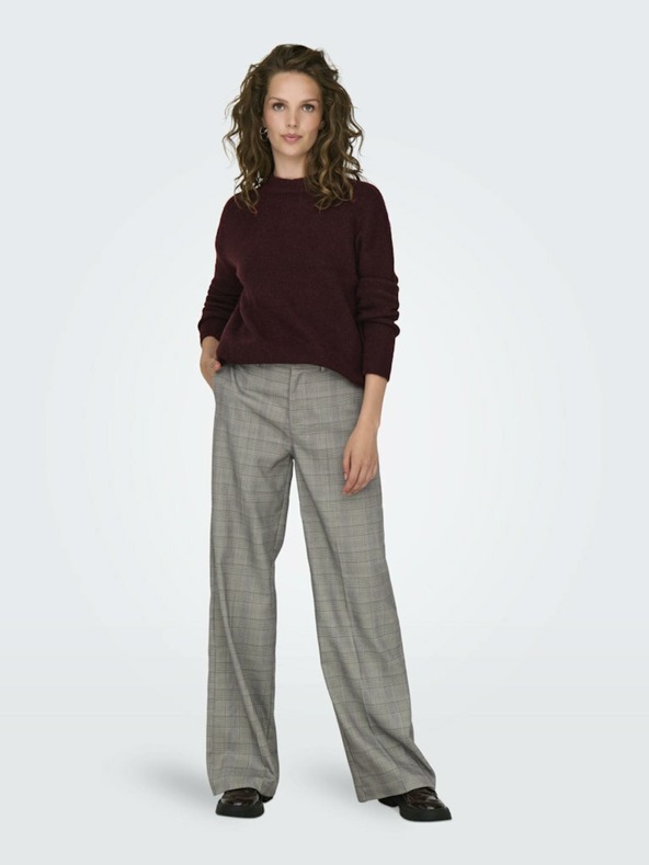 ONLY Lyric Trousers Gris