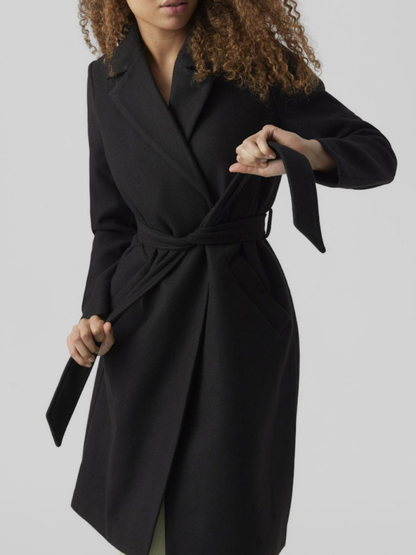 Vero Moda Fortuneaya Coat Negro