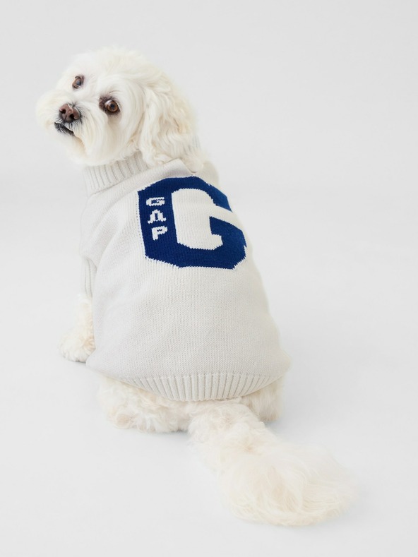 GAP Dog Clothes Blanco