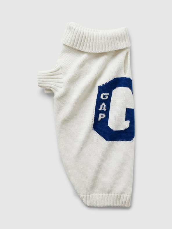 GAP Dog Clothes Blanco