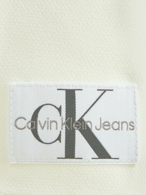 Calvin Klein Jeans Vestido Blanco