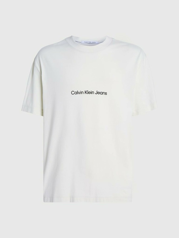 Calvin Klein Jeans Camiseta Blanco