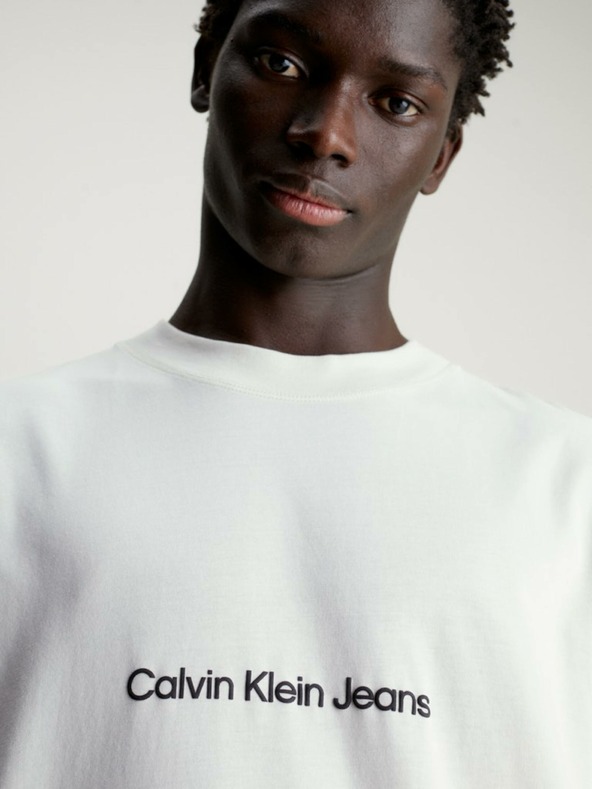 Calvin Klein Jeans Camiseta Blanco