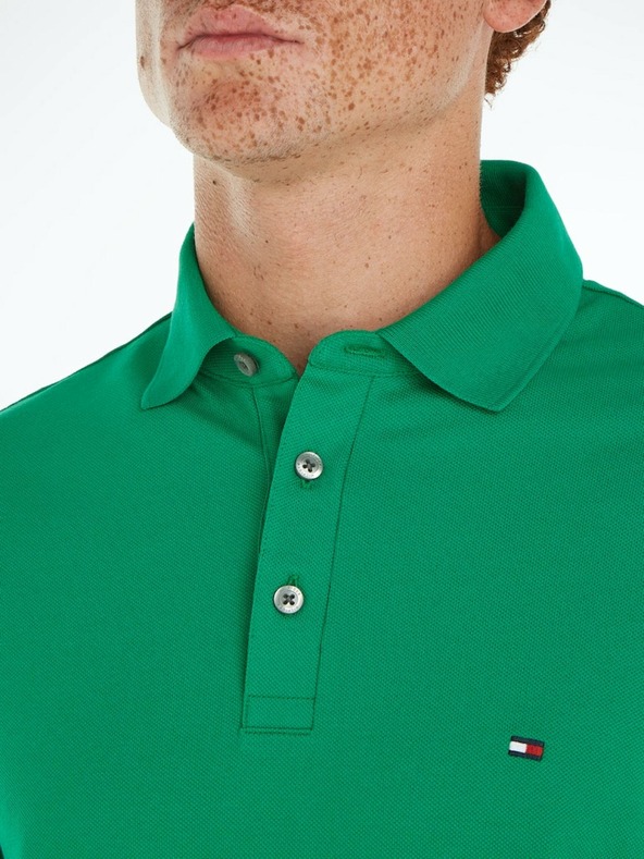 Tommy Hilfiger Camiseta Polo Verde