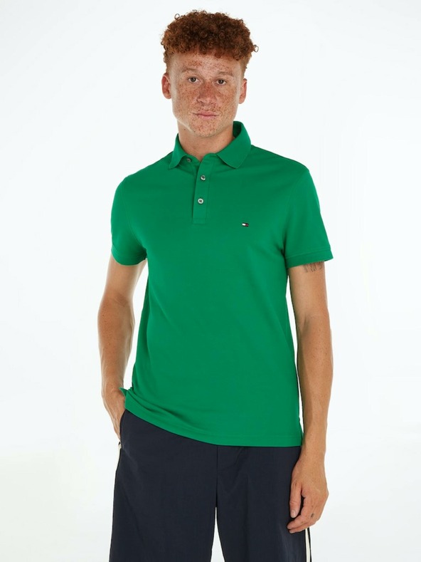 Tommy Hilfiger Camiseta Polo Verde