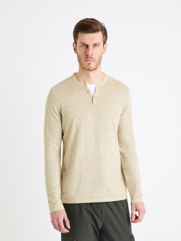 Celio Gelano Sweater Beis