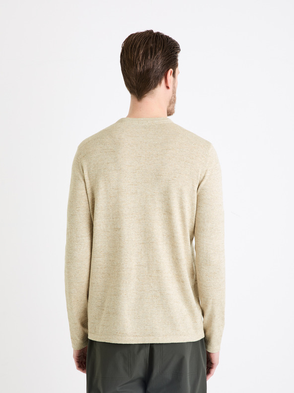 Celio Gelano Sweater Beis