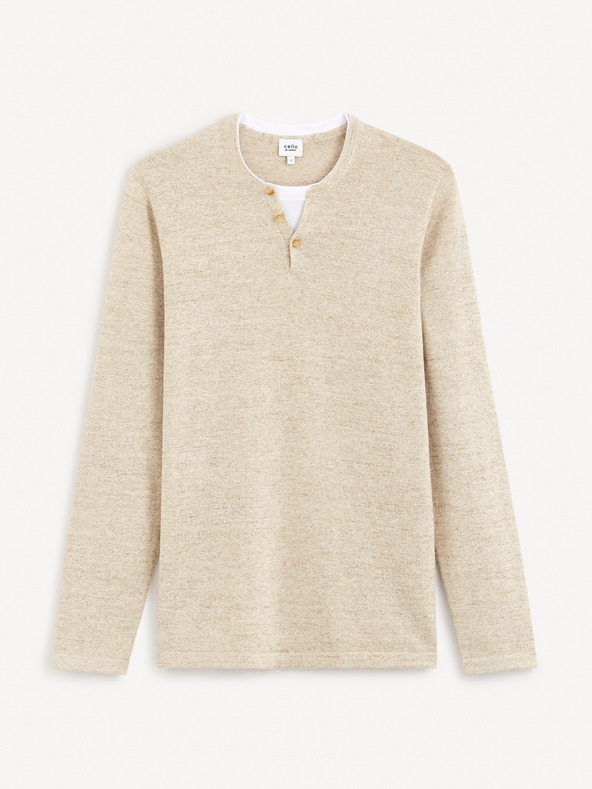 Celio Gelano Sweater Beis