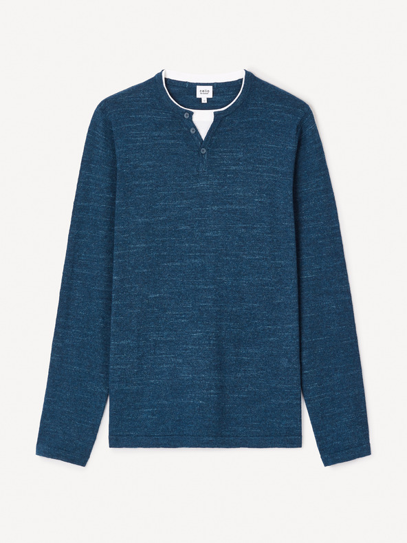 Celio Gelano Sweater Azul