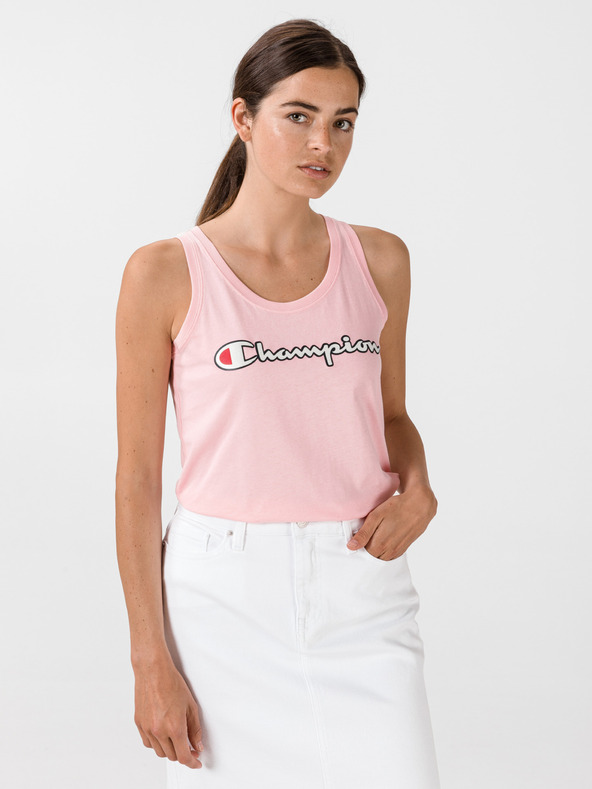 Champion Camiseta De Tirantes Rosa