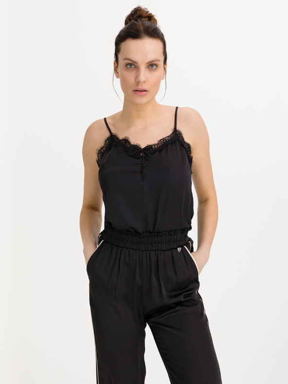 TWINSET Camiseta De Tirantes Negro