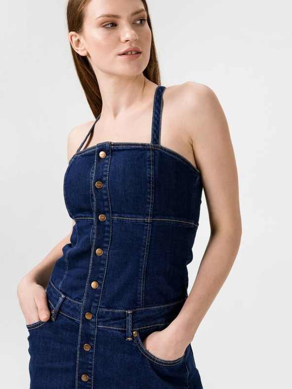 Pepe Jeans Flame Dresses Azul