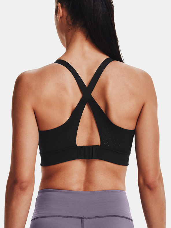 Under Armour Rush High Sport Bra Negro