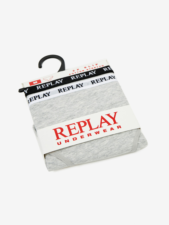 Replay Briefs 2 Piece Gris