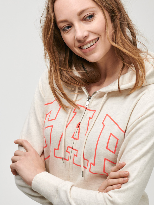 GAP Logo Sweatshirt Blanco