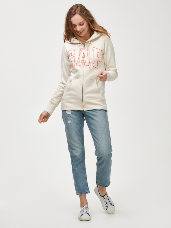 GAP Logo Sweatshirt Blanco