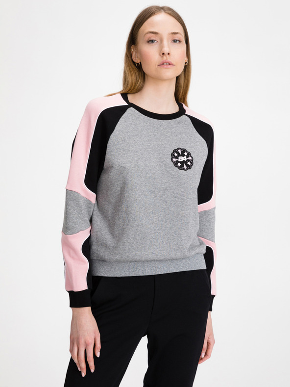 GAS Bumpy Sweatshirt Rosa