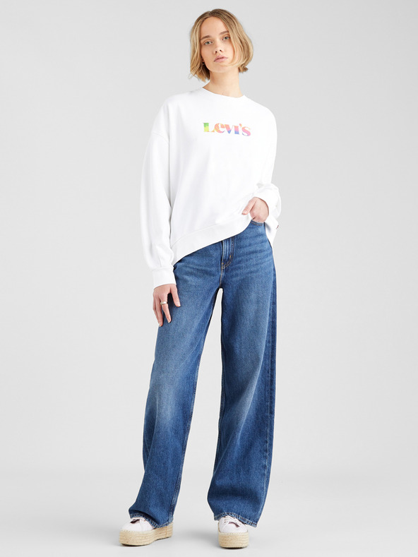 Levi's® Graphic Pai Crew Premium Sweatshirt Blanco