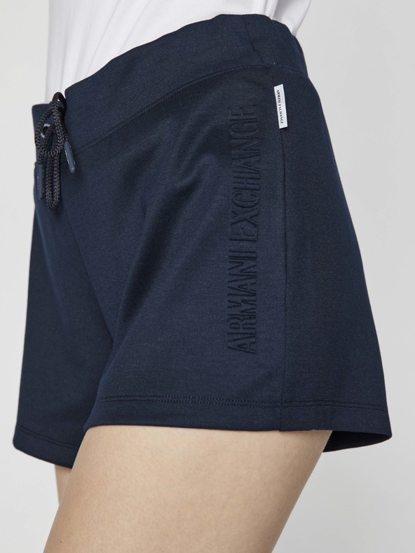 Armani Exchange Shorts Azul