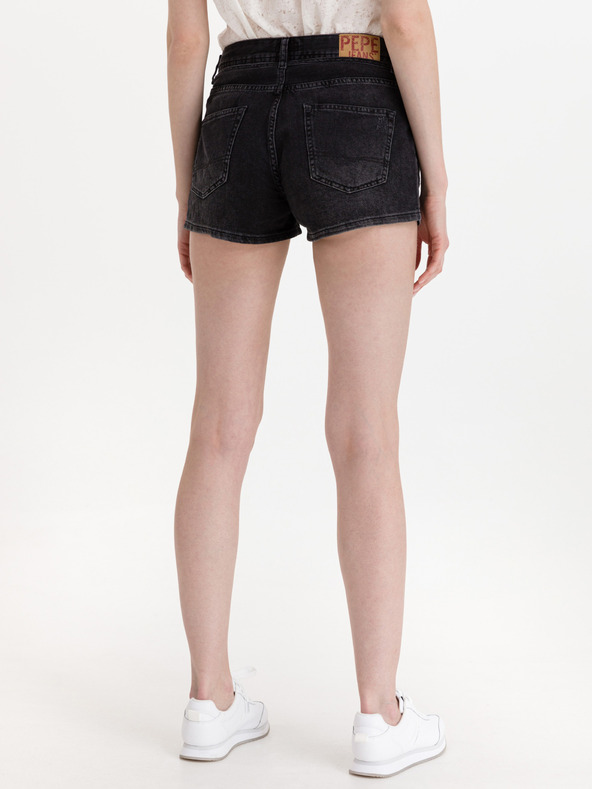 Pepe Jeans Bonita Destroy Shorts Negro