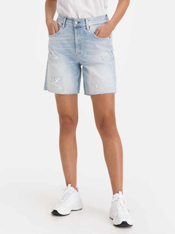 Replay Rose Shorts Azul