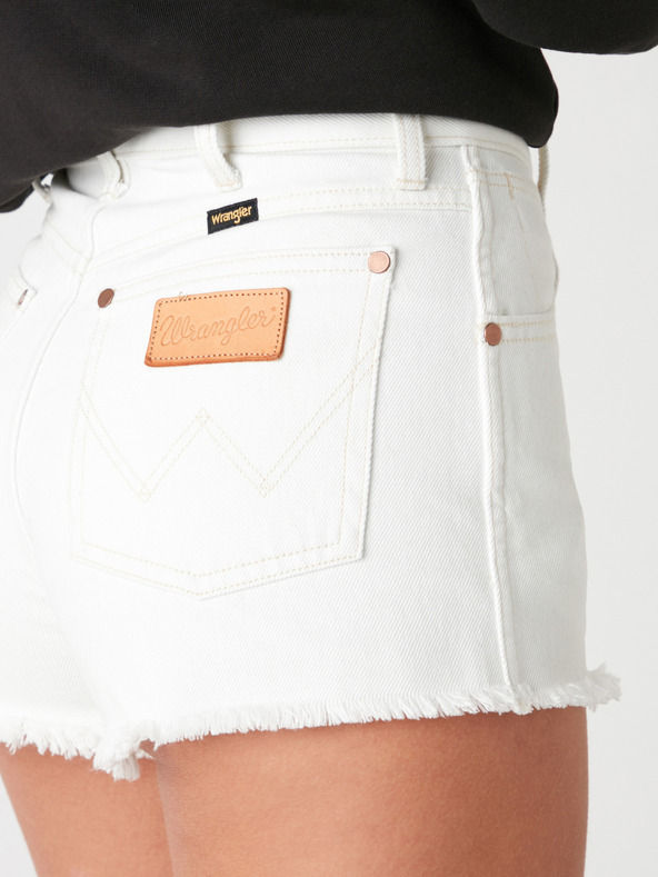 Wrangler Festival Shorts Blanco