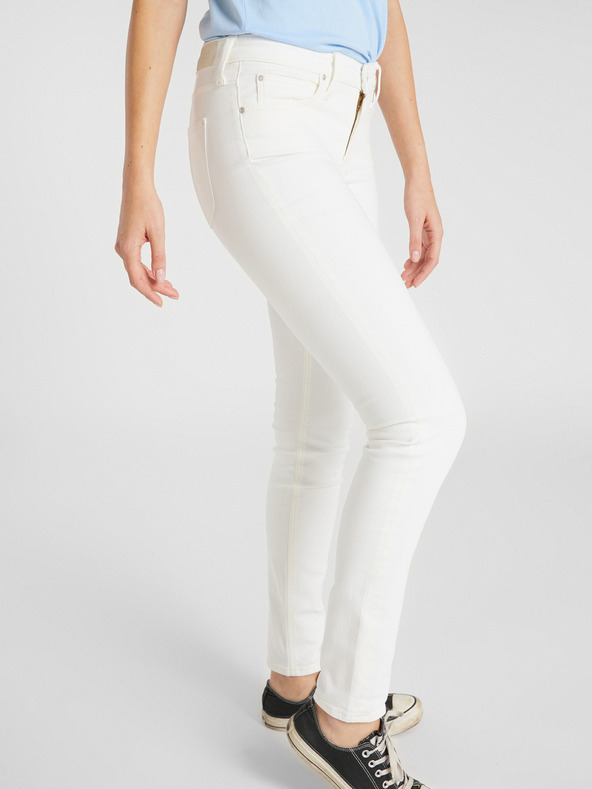 Lee Scarlett Jeans Blanco