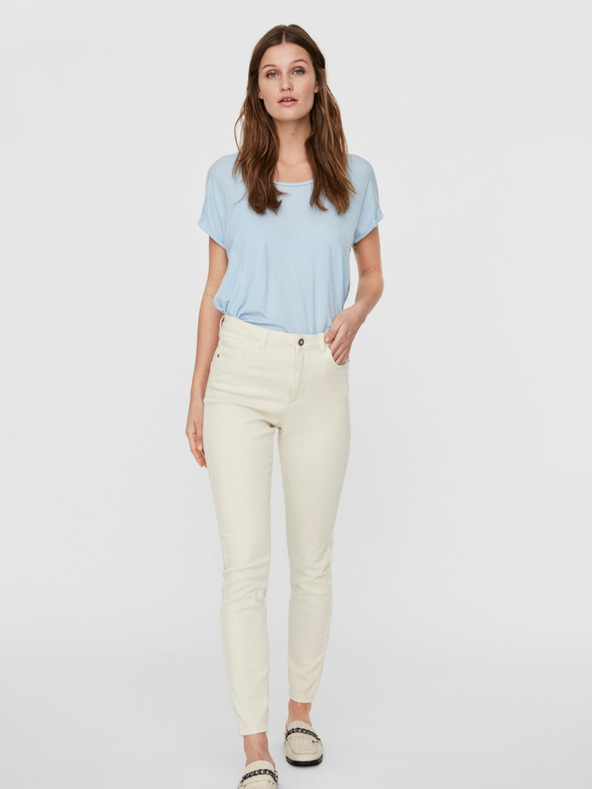 Vero Moda Honni Sophia Jeans Blanco