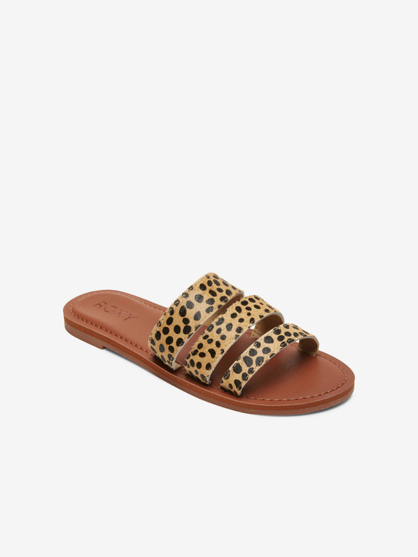 Roxy Wyld Rose II Slippers Marrón