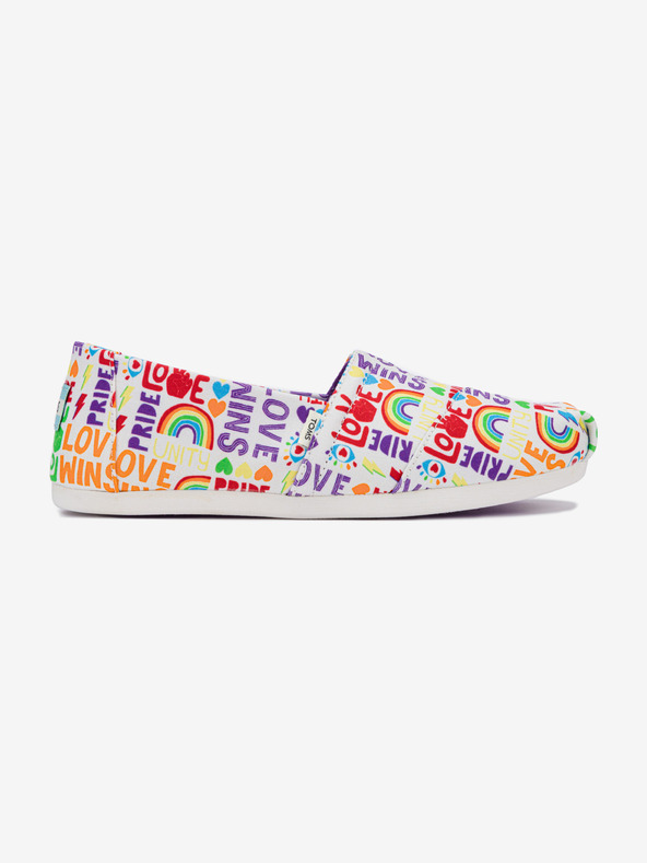 TOMS Unity Love Wins Slip On Violeta