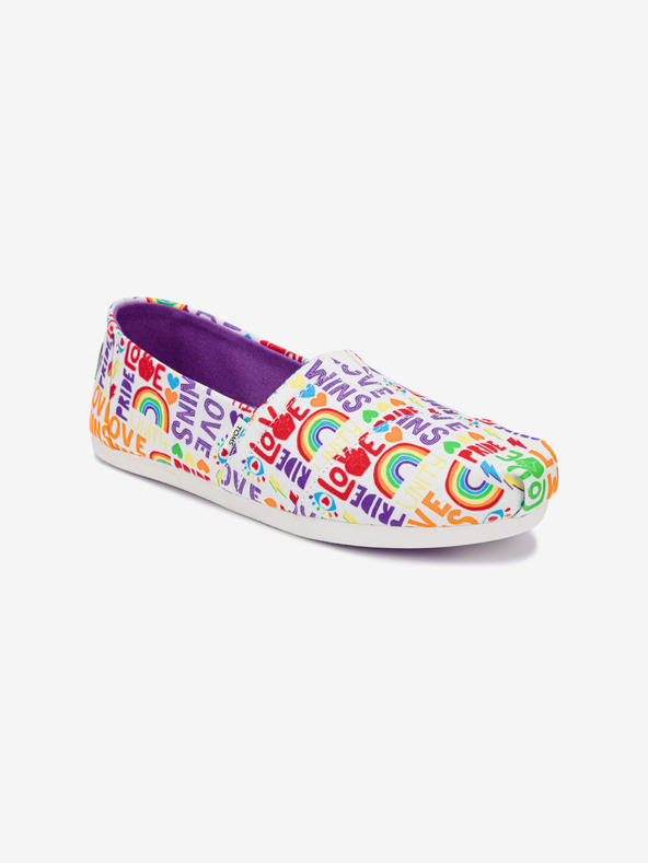 TOMS Unity Love Wins Slip On Violeta