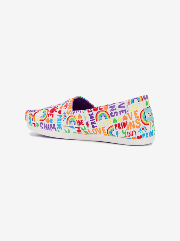 TOMS Unity Love Wins Slip On Violeta