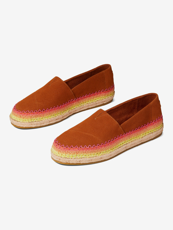 TOMS Espadrilky Hnědá