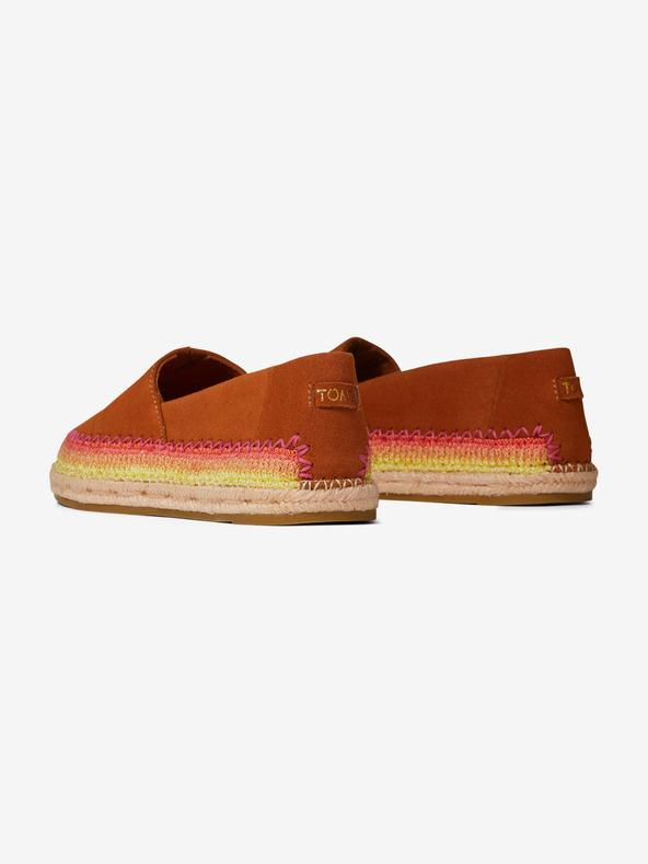 TOMS Espadrilky Hnědá