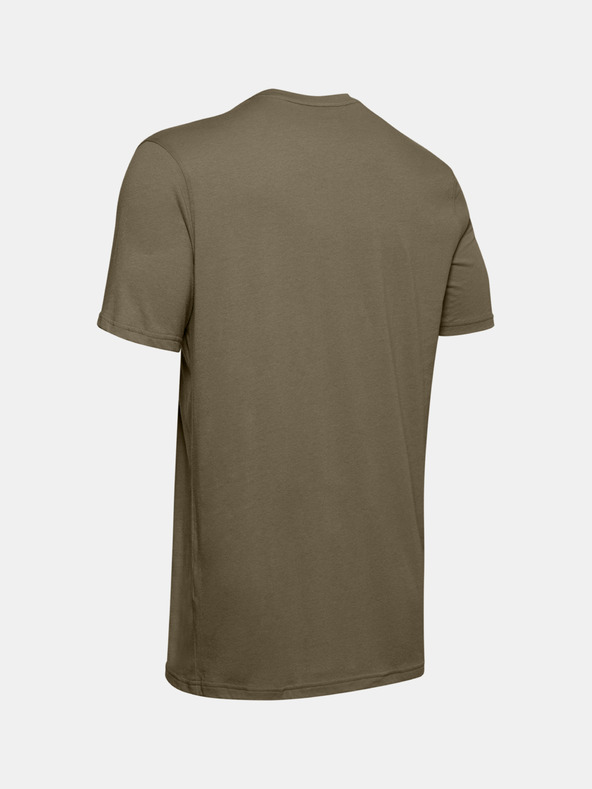 Under Armour M Tac Cotton  T-shirt Marrón