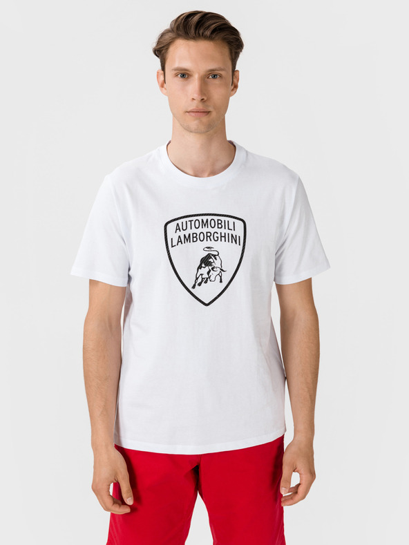 Lamborghini Camiseta Blanco