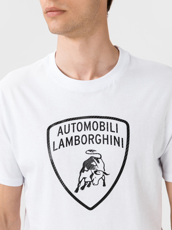 Lamborghini Camiseta Blanco