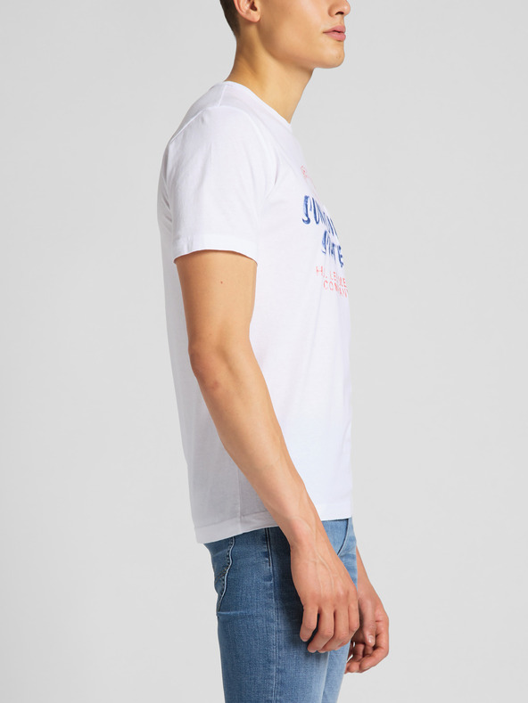 Lee Camiseta Blanco