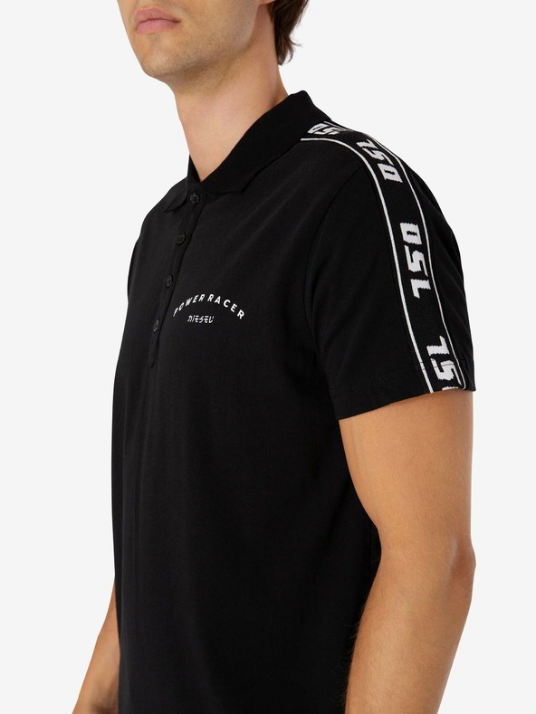 Diesel Gorou Polo Shirt Negro